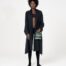 Cardigan in caldo cotone felpato