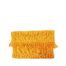 Stola copri spalle giallo e arancio in cotone americano